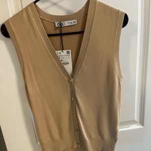 Zara sweater vest